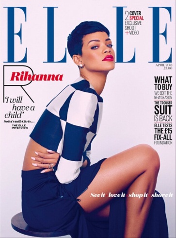 Rihanna, ELLE Rihanna, ELLE